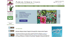 Desktop Screenshot of abc.herbalgram.org